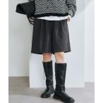 パンツ 起毛ハーフパンツ レディース