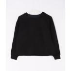 ショッピングフリル tシャツ ソリッドカラー バック フリル コンパクト プルオーバー レディース