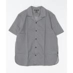 シャツ カードプリントショートスリーブ シャツ メンズ