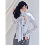 ショッピングキャミソール ニット セーター バックオープンニットプルオーバー レディース