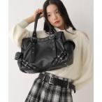 ショッピングスタッズ ショルダーバッグ バッグ スタッズベルトデザインBAG　613966 レディース