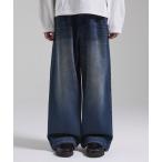 ジーンズ 「Parts Lab.」Basic Wide Easy Denim Pants / ベーシックワイドイージーデニムパンツ メンズ レディース