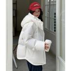 ダウンコート ダウンジャケット ハート付きダウンジャケット レディース