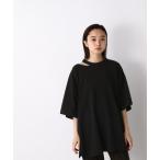 「JEANASIS」 半袖カットソー FREE ブラック レディース