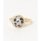 ショッピングダルメシアン 「Demi-Luxe BEAMS」 リング 13号 ホワイト レディース