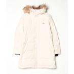 「DANTON」 ダウンコート M ベージュ レディース