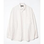 [HARE] рубашка с длинным рукавом S бежевый мужской 