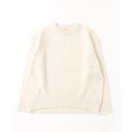 ショッピングnano 「NANO universe」 長袖ニット FREE ベージュ レディース