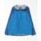 ショッピングモンベル 「mont-bell」 刺繍ナイロンブルゾン L ブルー メンズ