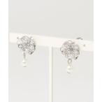 [niana] серьги ( обе уголок для ) FREE серебряный женский 