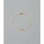 ブレスレット 「Winter Treat｜VERY MERRY」 K18YG ダイヤモンド ホーリー ブレスレット レディース