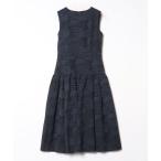 「ANAYI」 ノースリーブワンピース 36 ネイビー レディース