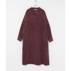 ショッピングコーデュロイ ワンピース ライトコーデュロイスキッパーワンピース