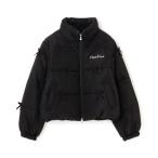 ブルゾン アウター 「撥水・蓄熱」ミニリボンパフショートブルゾン キッズ 子供服 女の子