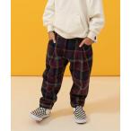 パンツ 「あったか」裏起毛ワイドタックパンツ キッズ 子供服 男の子 女の子