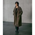 コート アウター ドッキングロングコート　606787 レディース