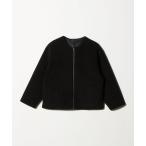 ブルゾン アウター フェイクムートン リバーシブル ブルゾン「A DAY IN THE LIFE」 レディース