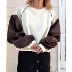 tシャツ サテンドッキングプルオーバー レディース