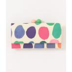 ショッピングツモリチサト 財布 がま口長財布　ツモリチサト　カラフルズームドット レディース