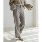 スラックス パンツ ノンミュールウールストレートパンツ レディース