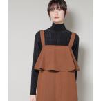 ショッピングnano ニット セーター 前後2wayボタンネックベロアモールニット レディース