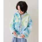 ショッピング柄 ブルゾン アウター 「通園・通学にぴったり♪」柄フリースジップブルゾン(KIDS) キッズ 子供服 男の子 女の子