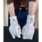  перчатки Button knit glove женский 