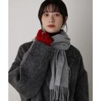 マフラー ストール 大人のちょっと良い、カシミヤウールマフラー「無地/チェック」 レディース メンズ