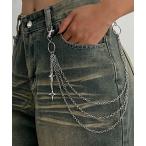  цепочка для бумажника [Y2K цепочка для бумажника Star (BDS)