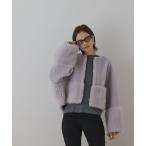 ムートンコート ボアコート ウールボアジャケット レディース