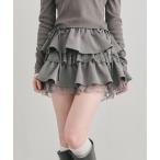 ショッピングスカート スカート ラッフルティアードミニスカート