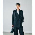 ジャケット テーラードジャケット 「入卒式／セレモニー」Wクロスダブルジャケット　598349 レディース
