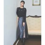 スカート サテンバイアススカート