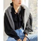 ブラウス シャツ ウォッシャブルシアーボウタイ2WAYブラウス レディース