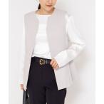 ショッピングジレ ベスト ジレ 「セットアップ対応」ウォッシャブルサージストレッチジレ レディース