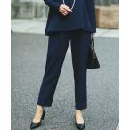  слаксы брюки [ входить ./ церемония / ходить на работу ] двойной Cross конические брюки /603845 женский 