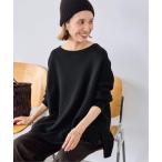 トレーナー スウェット 「一部カラーWEB限定 / 追加」ボートネックワイドスウェット 3 レディース