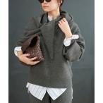 ニット セーター R’IAM ストールプルオーバー レディース