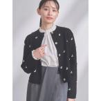 ショッピングカーデ カーディガン ビジューニットカーデ レディース