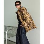  пуховик пуховик Reversible Printed Down Coat/ двусторонний принт down женский 