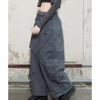カーゴパンツ ワイドカーゴパンツ レディース
