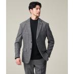 ジャケット テーラードジャケット 「カシミヤブレンド」ウール ツイルジャケット / セットアップ対応 メンズ レディース