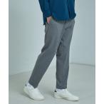  брюки [ cosmi karu теплый ]no- tuck легкий слаксы / тонкий Silhouette мужской женский 