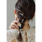 ショッピングウェディング ヘアピン パールオーロラビーズ3連ヘッドドレス ヘアアクセサリー ヘアピン 結婚式 二次会 成人式 同窓会 お呼ばれ オケージョン ウェディング