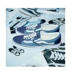 「VANS」 スリッポン 9 ブルー メンズ