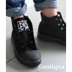 [antiqua] туфли без застежки LL черный женский 