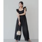 ショッピングコンビネゾン 「Chico」 オールインワン FREE ブラック レディース