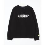 「LIBERE」 ワンポイント長袖Tシャツ M ブラック メンズ