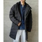 ショッピングロングコート ダウンジャケット ダウン 「neos」シームレス 撥水加工 ボリュームネック ダウン ロングコート メンズ レディース