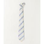 [MONSIEUR NICOLE] галстук FREE "теплый" белый мужской 